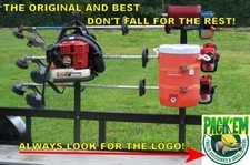 All in 1 Trimmer Rack System - Open Trailer Rack  PK-6 & OP1