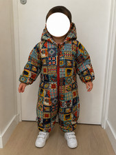 Combinaison pilote bébé 18 mois à capuche hiver