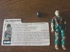 GI Joe 1984 Dog Handler K-9 Mutt Vintage Card Helmet