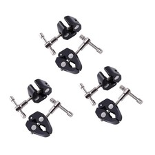 6Pack Super Clamp Crab Clamp Photography with / 1/4 and 3/8 Inch Thread Rod9811
