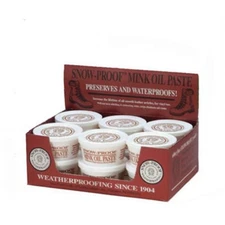Fiebing SNMO00P003Z 3 oz. Snow Proof Mink Oil Paste - Pack Of 12