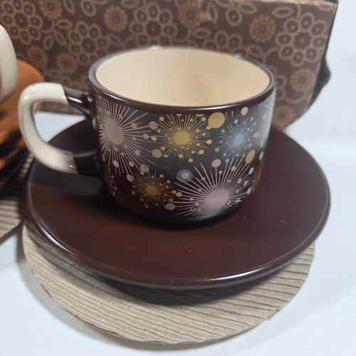 Atomic Design Krystallo Tov Lev Kaffee Espressotasse 6er Set Neu Offene Box 6 Unzen - Bild 4 von 11