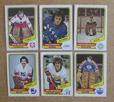 1976-77 O-PEE-CHEE WHA HOCKEY CARD SINGLES COMPLETE YOUR SET PICK CHOOSE