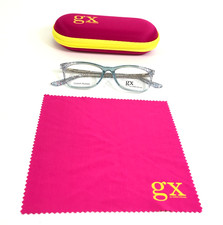 GX by Gwen Stefani Petite Eyeglasses Frames GX839 TEA Blue Glitter 49-14-135