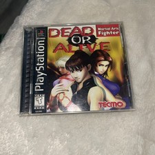 PS1 black label Dead or Alive - Sony PlayStation 