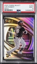 2020 PANINI SELECT HOLO #141 LUIS ROBERT ROOKIE RC PSA 9