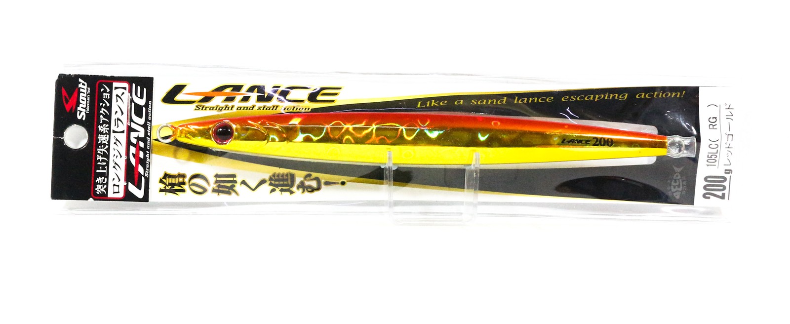 Shout 105-LC Metal Jig Lance Slow Fall Long 200 grams RG (8281)