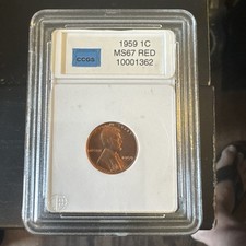 Lincoln Cent 1959 CCGS