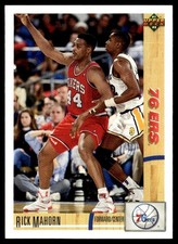 1991-92 Upper Deck Rick Mahorn Philadelphia 76ers #42