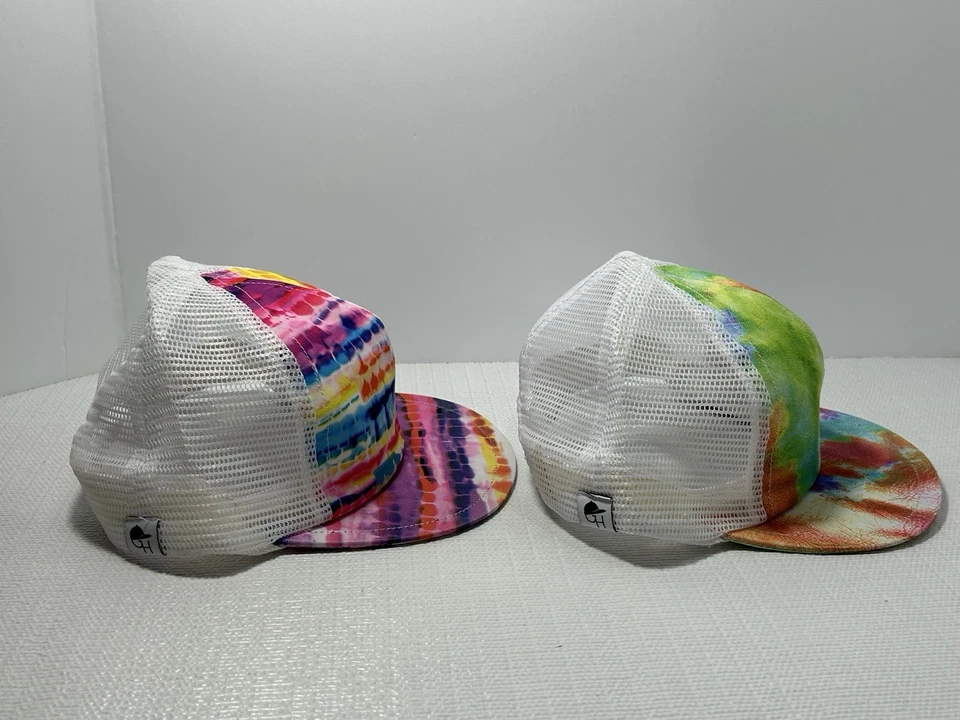 2 Sombreros George Trucker Sombrero Niño 2-3 años Verano Splash Tie-Dye SnapBack Foto 3 de 4
