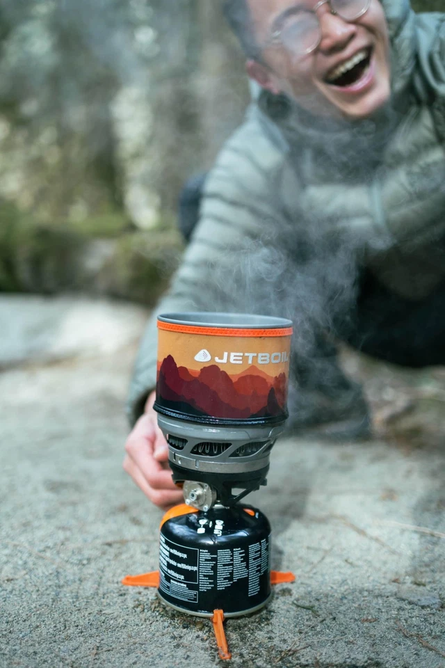 Jetboil MiniMo Portable Stove Sunset Cooking System for Camping and Backpacking - Image 2 of 4