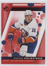 2022-23 SP Authentic Future Watch Limited Red Simon Holmstrom #192 14bn