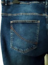 Damen Capri Jeans  7/8 Hose, Größe 52, Blau