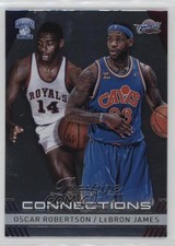 2014 Panini Prestige Connections Plus LeBron James Oscar Robertson #16 HOF d4v