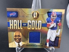 2021 Panini Gold Standard Hall of Threads /149 Thurman Thomas #HT-TT HOF