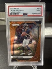 2024 Panini Prizm Caleb Williams Orange Lazer Prizm PSA 9