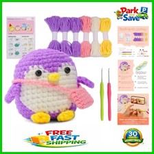 Beginner-Friendly Penguin Crochet Kit: Make A...
