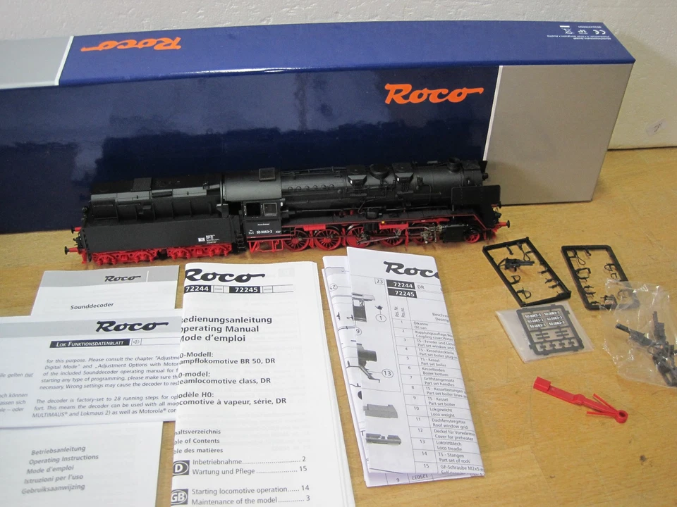 Roco  72245 BR 50 DR   digital Sound  mit der OVP funktionstüchtig