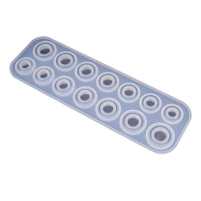 Exquisite Crystal Epoxy Ring Mold Jewellry Making Resin Moulds Ring Casting Mold