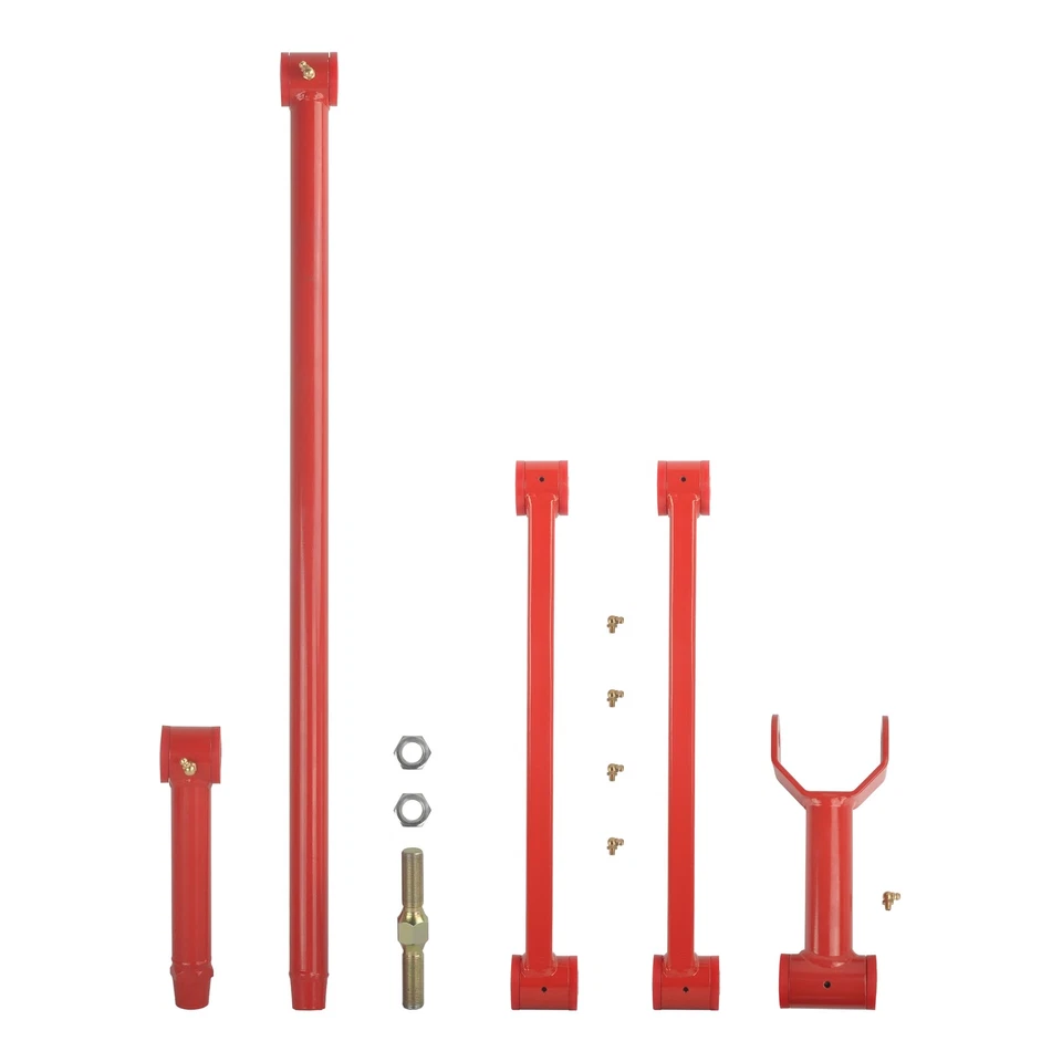 Kit de 4 piezas de brazo de control trasero superior e inferior y barra de oruga para Ford Mustang 2005-2010 Foto 2 de 4