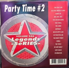 246 PARTY TIME LEGENDS   KARAOKE  CDGS LOT AV