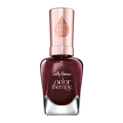 Sally Hansen Color Therapy Nail Polish, 374 Wine Not