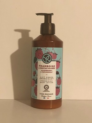 Yves Rocher, Raspberry & Peppermint Energizing Body Lotion, 390 ml / 13.1 oz 