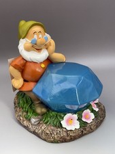 Statua Disney Biancaneve e i Sette Nani DOC Giardino Solare -NUOVA!