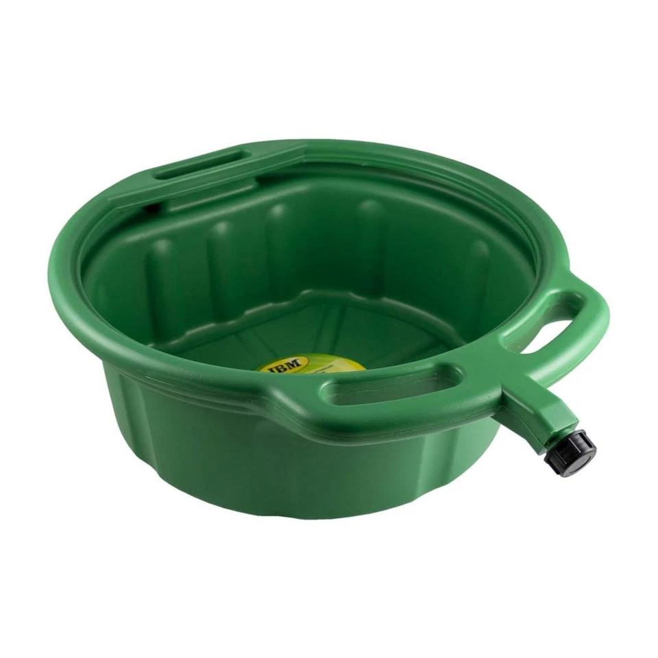 BAC DE VIDANGE DE FLUIDES ET ANTIGELS 18 LITRES - VERT - Photo 1/1