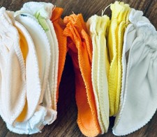 Geyoga 8 Pairs Newborn Baby Mittens No Scratch Mittens Soft for 0-6 Months