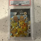 2021 POKEMON SWSH BLACK STAR PROMO CELEBRATIONS COLL #140 PIKACHU V-UNION PSA 8