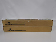 Leviton 49012-J24 Voice Patch Panel 24 Port Unused Lot of 2