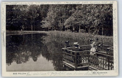 51119622 - Bad Polzin carp pond Bad Polzin / Polczyn / Zdrój (city)