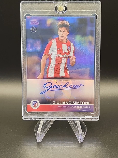 21-22 Atlético Madrid Team Set Giuliano Simeone /10 RC Auto First Auto Rookie