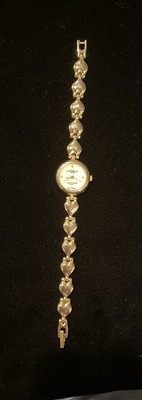 Quartz Women s Watch L.A. Express Limited Edition Heart Band Gold Colored