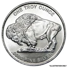 Lot of 5 - Buffalo Indian 1 oz .9999Fine Silver Elemetal Round