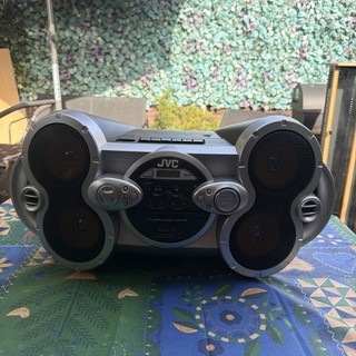 Rare JVC (Aiwa CSD XM77) Vintage Boombox CD Radio Cassette Recorder Tested