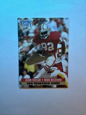 John Taylor 1991 Pro Set San Francisco 49ers #295 CC490