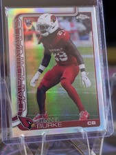 2025  Topps Chrome Denzel Burke Refractor Arizona Cardinals Rookie #368 