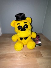 Jazwares FNAF Five Nights at Freddy  s Golden Freddy 8in Plush Collectible