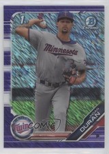 2019 Bowman Chrome Prospects Purple Shimmer Refractor Jhoan Duran #BCP-225 0mo3