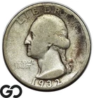 1932-S Washington Quarter, Always In High Demand Key Date Series First Year