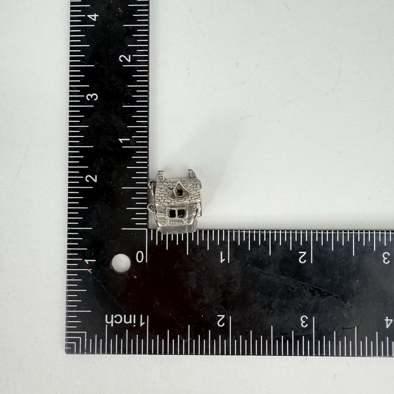 Haunted House OPENS Ghost Dangling Inside 925 Ste… - image 13