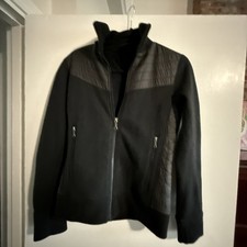 Marmot Ladies Small Black Jacket Full Zip Fleece