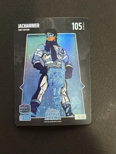 2026 Bo Jackson Battle Arena #BF-217 JACHAMMER Jac Caglianone Ice Battlefoil RC