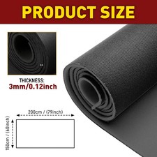 Black Flat Knit Headliner Fabric With Foam Backing For Car Ceiling Roof Fabric