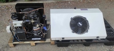 Set: Copeland-Scroll-Kompressor ZF09K4E 2,4 kW/-25 + Verdampfer