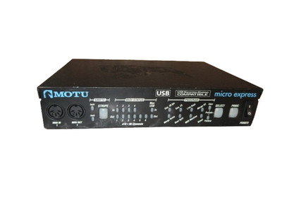 MOTU micro express 4x6 USB Bus-Powered MIDI Interface