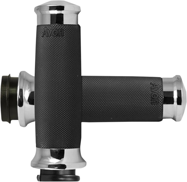Griffe Custom Contour Chrom Avon Grips Harley-Davidson Dyna Softail Touring-image
