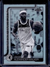 2025-26 Topps Chrome Nickeil Alexander-Walker Negative Refractor #193